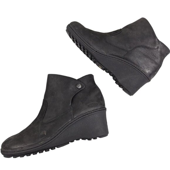 KEEN Ankle Boots - Black - Size 8 - Picture 1 of 1